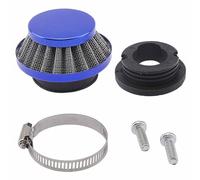 QAZAKY Filtro dell'aria da 42 mm, 43 mm, 44 mm, 45 mm, per motori a 2 tempi da 33 cc, 43 cc, 47 cc, 49 cc, 50 cc, 52 cc, minimoto, moto, ATV, quad, scooter, go kart, ciclomotori, Pit Dirt Mini Pocket