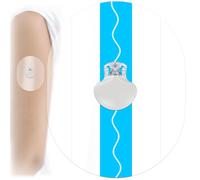 QaZanteiar40 pezzi cerotti per sensore Medtronic Guardian 3/4/5 Impermeabile, trasparente, ipoallergenico cerotti medtronic glicemia Ideale per lo sport e il nuoto, dura 7-14 giorni Centro non adesivo