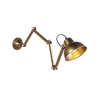 Qazqa avon - Applique con braccio flessibile Industriale - 1 luce - L 170 mm - Rame - Industriale,rustico - Soggiorno I Camera da letto