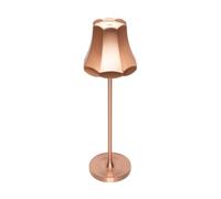Qazqa granny retro - LED Dimmerabile Lampada da tavolo dimmer incluso Retrò - 1 luce - Ø 11.6 cm - Rame - Retrò - Illuminazione esterna