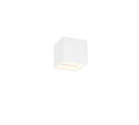 Qazqa kay_novo - Appliques Moderno - 1 luce - L 11.5 cm - Bianco - Moderno - Soggiorno I Camera da letto I Sala da Pranzo I Cucina