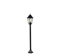 QAZQA new_orleans - Lanterna Classico - 1 luce - Ø 13.1 cm - Nero - Design I Rustico - Illuminazione esterna