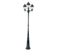 QAZQA new orleans - Palo da giardino Classico - 3 luce - L 77 cm - Verde - Design I Rustico - Illuminazione esterna