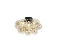 Qazqa uvas - Lampada da soffitto Design - 4 luce - Ø 400 mm - Oro/Ottone - Design - Soggiorno I Camera da letto I Sala da Pranzo I Cucina