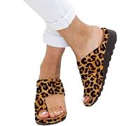 QAZW Sandali da Donna ortopedici per Alluce valgo con Zeppa Infradito da Donna comode con correzione dell'alluce Pantofole Casual Open Toe con correttore di borsite,A-40(EU)