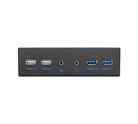 QAZWSXED LESANGBAIHUODIAN Sostituzione Hub USB Easy UTILIZZO Desktop Desktop Parts Desktop Pannello Frontale da 5,25 Pollici Pannello Anteriore 20 Pin Connettore HD Audio Port PC Caso Interno