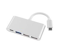 QAZWSXED LESANGBAIHUODIAN USB Type C Hub Adapter Splitter Adatta per MacBook PRO Air dell HP USB C a più Porte USB e USB Power Consegna USB C PD Hub (Color : USB 2.0 3.0 HUB)