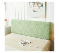 QAZWZG Copri testiera design all-inclusive, elevata elasticità, facile da installare, copriletto universale for tutte le stagioni per Letto(Green,W220xH60cm)