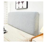 QAZWZG Copritestata letto jacquard con foglie, copritestata elasticizzato morbido, decorazione for camera da, copriletto tutto compreso per Letto(Color 2,L220cm H50-60cm)