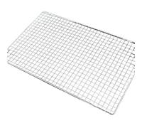 QAZWZG Rete per Barbecue BBQ Grate Mesh Net Barbecue Grill Grate Grid Stainless Steel Kitchen Supplies Outdoor Picinic Tools per Grigliare Carne, Verdure(60X40CM)