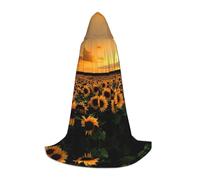 QAZWZML 1 mantello con cappuccio per adolescenti M per feste di vacanza, costumi da strega e feste in costume