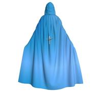 QAZWZML Aircraft, mantello con cappuccio stampato con papillon e design senza cerniera, adatto per feste, cosplay e costumi a tema