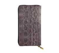 QAZWZML Classica borsa portamonete in pelle di serpente, pochette lunga, borsa per cellulare e scomparto per carte d'identità sono adatte per viaggi e uso quotidiano