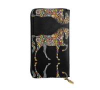 QAZWZML db89ce2f5b8f11d57e136c41ce2b961 Pochette stampata, portafoglio lungo unisex, borsa portamonete adatta per viaggi e uso quotidiano