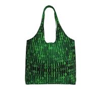 QAZWZML Hacker Era Borsa in tela stampata monospalla adatta per viaggi, pendolari o shopping, fitness e tempo libero sport