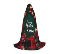 QAZWZML Happy Holidays - Mantello per cosplay, spettacoli teatrali e cosplay quotidiano all'ingrosso