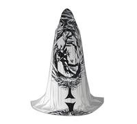 QAZWZML The abstractionist tree Medium Printed Teen Cloak Cosplay, Stage Performance e Daily Cosplay Commercio all'ingrosso