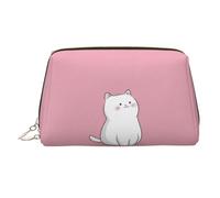 QAZWZML Vestiti come un simpatico gattino stampato cosmetico borsa da viaggio borsa da toilette casa adatta per viaggi di lavoro e vacanze essenziali