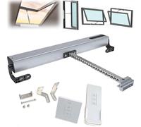 QAZXDRFG Apri finestra elettrico a catena da 24 V, con telecomando + interruttore, attuatore motorizzato, apri e chiudi, per lucernario serra (700 mm)