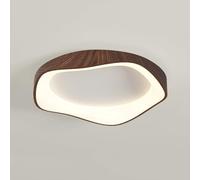 QAZXDRFG Plafoniera a LED a Risparmio energetico con Effetto Legno, Soluzione di Illuminazione Moderna Decorativa per Il Nord America, 3000k/4000k/6500k per Cucina, Isola, Sala da tè, Soggiorno