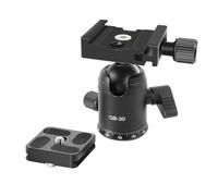 QB-30A Treppiedi Professionale Testa Testa a Sfera Montaggio a 360 °Panoramic-view Testa a sfera per DSLR Treppiedi Monopiede Sferico Pan Tilt Portatile Fotografia Accessori