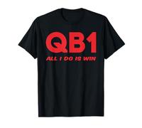 QB1 I Love My Quarterback Offensive Line Uomo Donna Calcio Maglietta