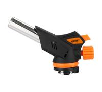 Qback - Testa di Cannello a Gas con Adattatore - Torcia a Gas con Adattatore - Torcia da Cucina - Accendino - Cannello da Cucina - Accenditore - Ø 22 mm - Design 1