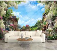QBGJDOGE Arazzo da parete con foresta incantata, paesaggio naturale, sole attraverso l'albero, grotta, arazzi da parete for soggiorno, camera da letto, decorazioni for la casa(Y02,130.00 x 150.00 cms)