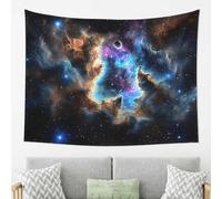 QBGJDOGE Arazzo da Parete, Nebulosa Astratta 72x92 Pollici Poster Arazzi Arazzo Hippie Estetico da Appendere a Parete Stampa Artistica in Stoffa for Festival Feste Casa Camera da Letto Soggiorno Dormi