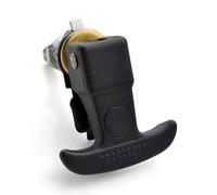 QBGJDOGE Serratura a camma con chiusura a compressione pieghevole tipo N2-T for quadro elettrico, 1 pezzo(Xk127-1b)