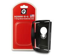 Qbit SQ1000-S-C - Sega a lama oscillante multiuso per scatola di uscita in metallo