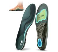 QBK solette per fascite plantare e spina calcaneare, 113kg, Arco 35mm, M | Solette ortopediche da uomo, allevia il dolore al tallone e la tendinite d'Achille, EU 39-41/41-43