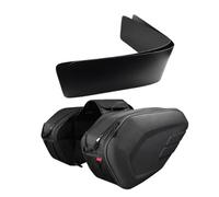 Qbkohphifm Borsa per Posteriore Posteriore Impermeabile in Tessuto Oxford per Moto 36L-58L Borsa da Viaggio Borsa da Borsa Laterale per da Viaggio