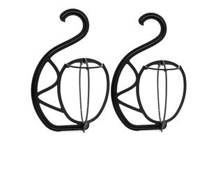 Qbkohphifm Supporto per Parrucca Portatile da Appendere per Parrucca, Confezione da 2 Ganci per Parrucca, Supporto per Parrucca Pieghevole per Più Parrucche e Cappelli