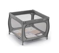 Qbox Di Cam Lettino Da Campeggio Antracite Con Tappeto 96x96x105h