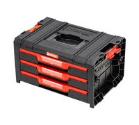 Qbrick Pro Drawer 3 cassetta degli attrezzi modulare con 3 cassetti, 45 x 32 x 24,5 cm