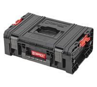 Qbrick System Cassetta Attrezzi Vuota Cassetta Porta Utensili Valigetta Lavoro 450 x 332 x 171 mm Nero Rosso PRO Technician Case 2.0