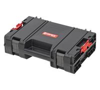 Qbrick System Cassetta Attrezzi Vuota Cassetta Porta Utensili Valigetta Lavoro Con Schiuma Protettiva 450 x 322 x 126 mm Nero Rosso PRO
