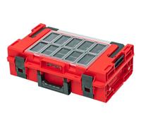 QBRICK SYSTEM Cassetta Attrezzi Vuota Porta ONE 200 2.0 Expert RED Ultra HD Rosso 600 x 400 x 205 mm