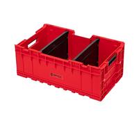 QBRICK SYSTEM Cassetta Attrezzi Vuota Porta ONE Box Plus RED Ultra HD Rosso 600 x 375 x 250 mm