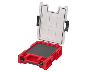 QBRICK SYSTEM Cassetta Attrezzi Vuota Porta ONE Organizer L 2.0 RED Ultra HD Rosso 540 x 390 x 95 mm