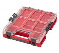 QBRICK SYSTEM Cassetta Attrezzi Vuota Porta ONE Organizer M 2.0 RED Ultra HD Rosso 275 x 375 x 95 mm
