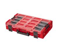 QBRICK SYSTEM Cassetta Attrezzi Vuota Porta ONE Organizer XL 2.0 RED Ultra HD Rosso 600 x 400 x 145 mm
