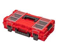 QBRICK SYSTEM Cassetta Attrezzi Vuota Porta PRIME RED Ultra HD Rosso 570 x 340 x 160 mm