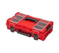 QBRICK SYSTEM Cassetta Attrezzi Vuota Porta PRIME RED Ultra HD Rosso 570 x 340 x 160 mm