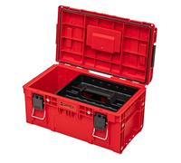 QBRICK SYSTEM Cassetta Attrezzi Vuota Porta PRIME RED Ultra HD Rosso 570 x 340 x 295 mm