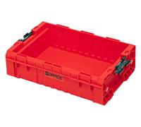 QBRICK SYSTEM Cassetta Attrezzi Vuota Porta PRO Box 130 2.0 RED Ultra HD Rosso 460 x 325 x 150 mm