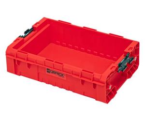 QBRICK SYSTEM Cassetta Attrezzi Vuota Porta PRO Box 130 2.0 RED Ultra HD Rosso 460 x 325 x 150 mm