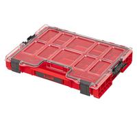 QBRICK SYSTEM Cassetta Attrezzi Vuota Porta PRO Organizer 200 RED Ultra HD Cassetta Assortita Scatola Di Ordinamento Per Viti Rosso 460 x 370 x 105 mm