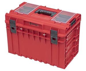 QBRICK SYSTEM ONE 2.0 450 PROFI RED Ultra HD - Cassetta degli attrezzi modulare -585x385x420mm - Diagonale: 767mm - Capacità: 52l - Organizer 2 pz. 210x125 mm